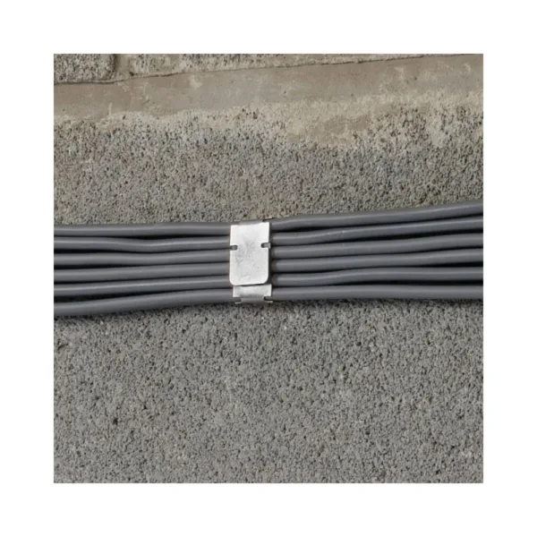 D-Line Safe-D U-Clip 40 Cable Fasteners - 50 Pieces