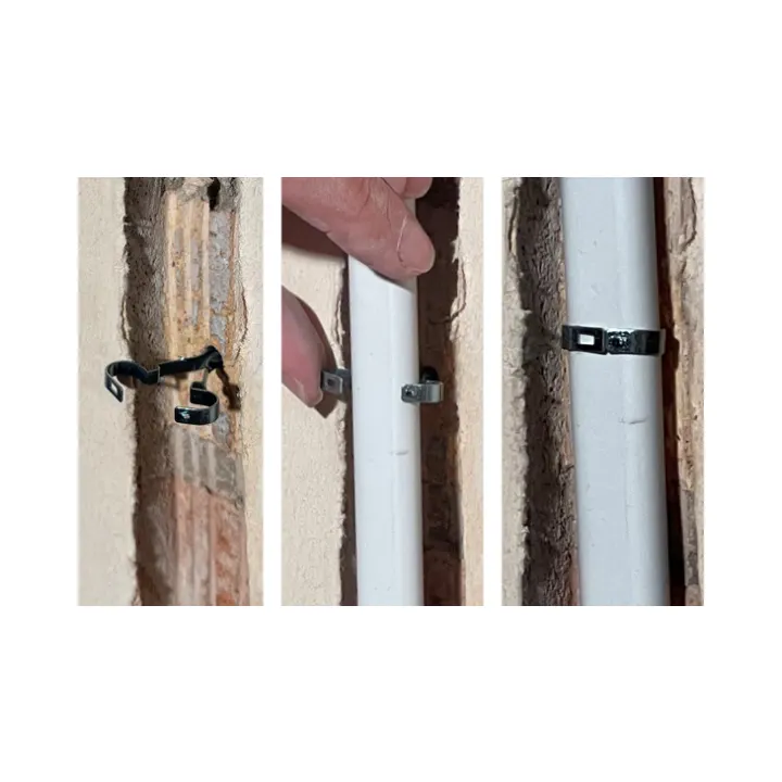 D-Line Safe-D Stag Clips 6-8mm Single for 1x 6-8mm Cable - Galvanised - 100 Pieces 3 D-Line SD-STAG6S/100 D-Line Safe-D Stag Clips 6-8mm Single for 1x 6-8mm Cable - Galvanised - 100 Pieces 3