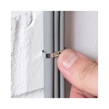 D-Line Safe-D Stag Clips 6-8mm Single for 1x 6-8mm Cable - Galvanised - 100 Pieces 7 D-Line SD-STAG6S/100 D-Line Safe-D Stag Clips 6-8mm Single for 1x 6-8mm Cable - Galvanised - 100 Pieces 7