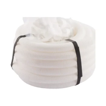 SWA FCP25W-PK10-E 25mm White Flexible Conduit Contractor Pack – 10m with Adaptors and Locknuts