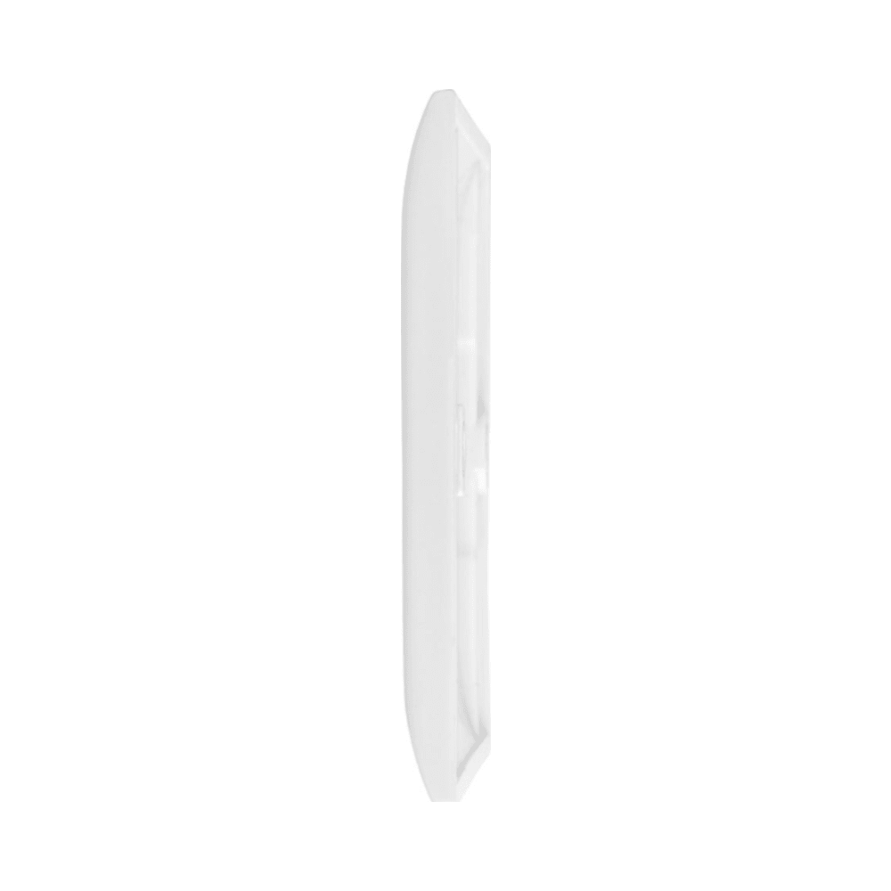 Saxby CE82DIM Curved Edge 2G Dimmer Plate With Dimmer Caps 4 Saxby CE82DIM curved edge 2G dimmer plate, white antimicrobial finish, slim 6.5mm design, includes two matching dimmer caps.