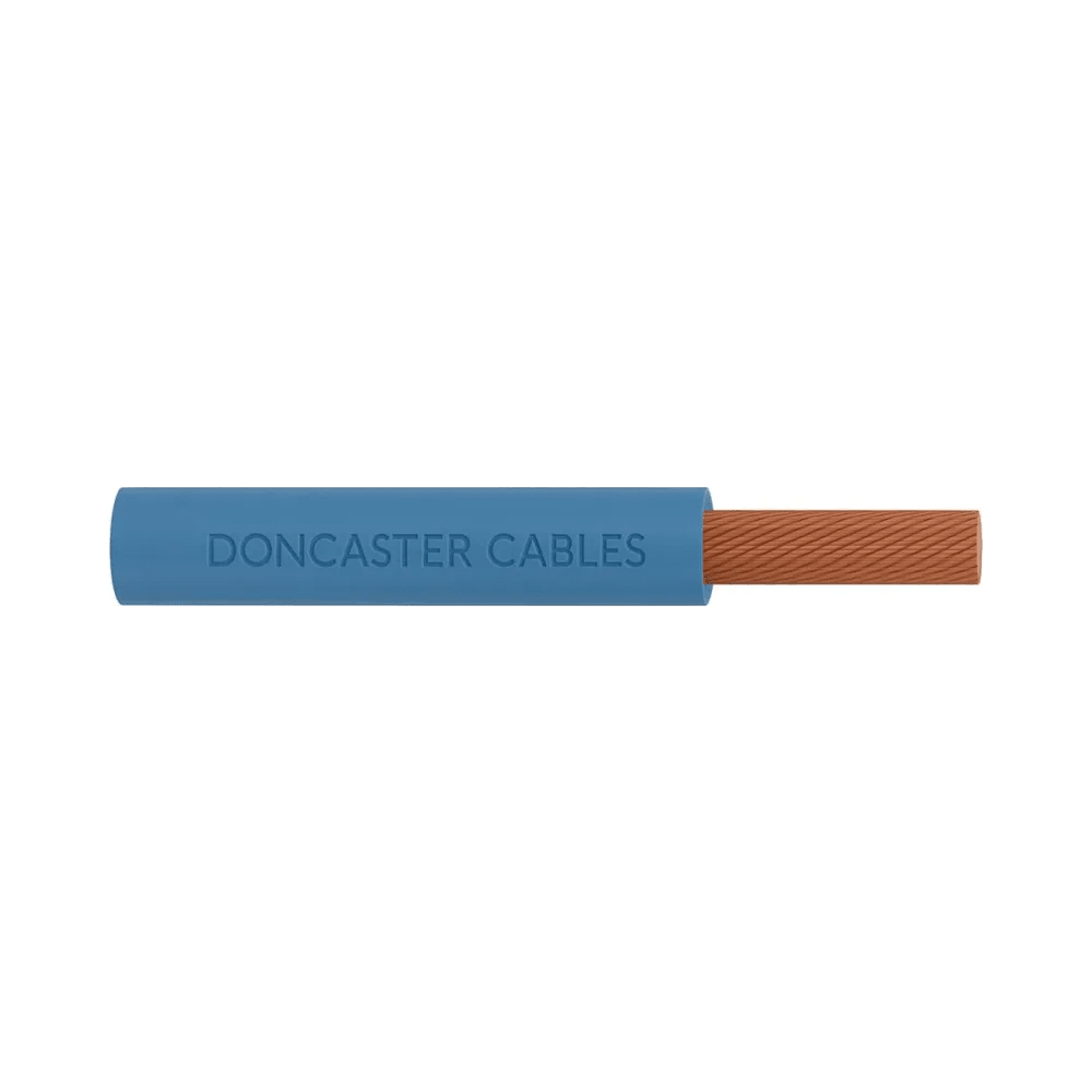 Doncaster Cables Tri Rated 0.75mm² Blue PVC Cable – 100m 1 Doncaster Cables TR0.75BL/100 Doncaster Cables Tri Rated 0.75mm² Blue PVC Cable – 100m