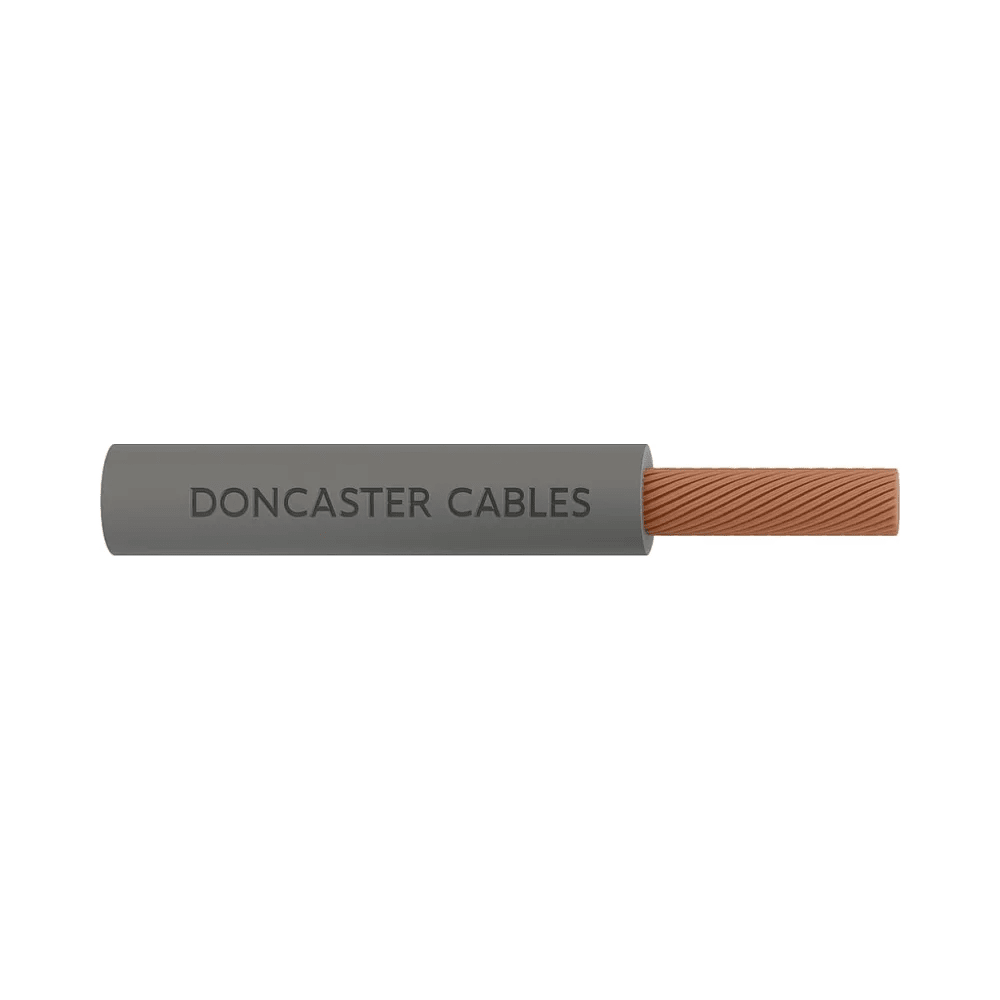 Doncaster Cables Tri Rated 25mm² Grey PVC Cable – Cut per 1m 1 Doncaster Cables TR725G/1 Doncaster Cables Tri Rated 25mm² Grey PVC Cable – Cut per 1m