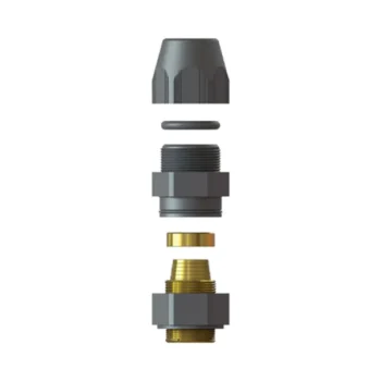 SWA TSTORM20S Tauras Storm Cable Gland M20s c/w Gland Brass Lock Nut & Earth Tag - Pack of 2 2