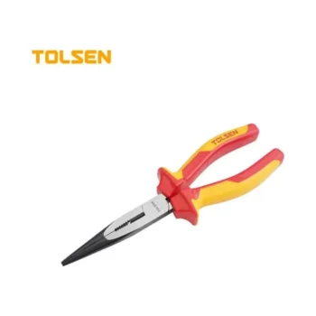 Tolsen V16098 VDE Long Nose Pliers 200mm