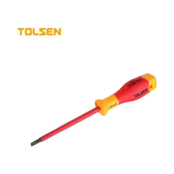 Tolsen V30204 VDE Slotted Screwdriver 0.4×2.5×75mm