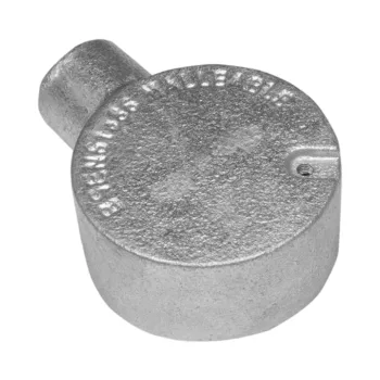 CF251G Galvanised Steel Circular Terminal Box (1 Way) 25mm - View #9