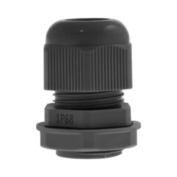 Unicrimp QCGM20LBLK 20mm Black Cable Gland - Pack of 10