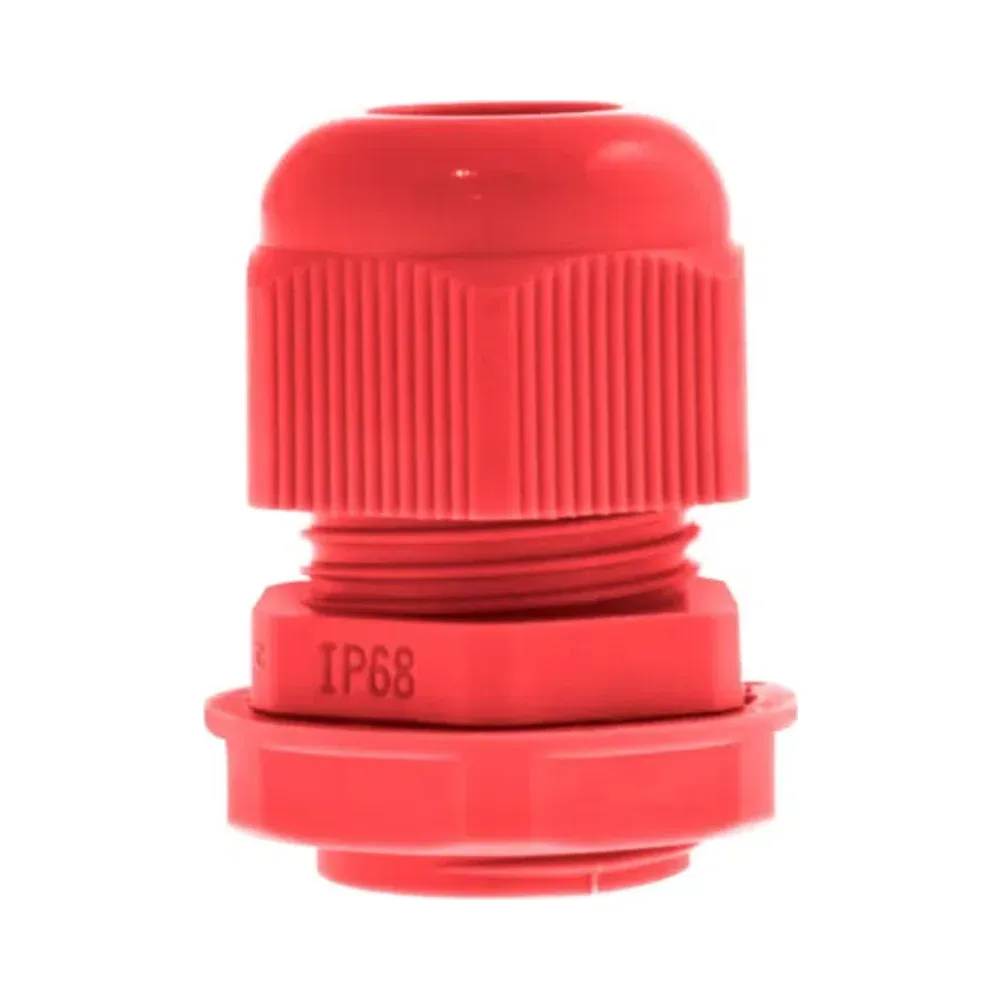 Unicrimp QCGM32RED 32mm Red Cable Gland - Pack of 10 1 Unicrimp QCGM32RED 32mm Red Cable Gland - Pack of 10