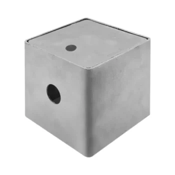 Unicrimp QEP3GLV Galvanised Earthing Box