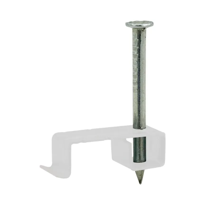 Unicrimp QMC6WH 4-6mm² Metal LSF T&E Cable Clips - White 1 Unicrimp QMC6WH 4-6mm² Metal LSF T&E Cable Clips - White