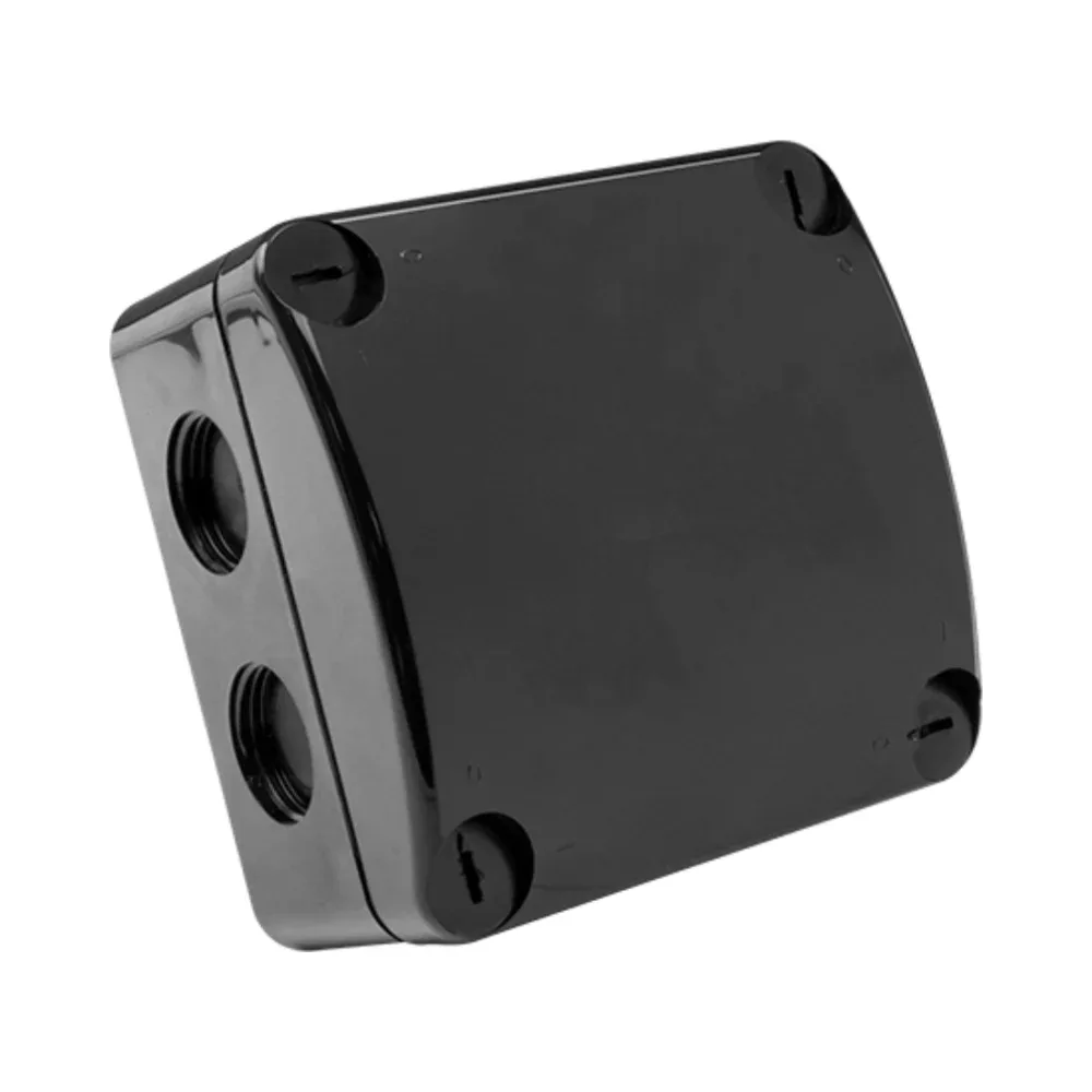 Unicrimp QOE8553BLK IP66 Weatherproof Box - Black 1 Unicrimp QOE8553BLK IP66 Weatherproof Box - Black