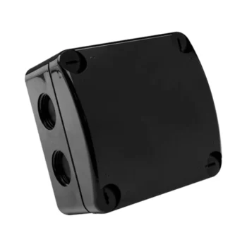 Unicrimp QOE8553BLKF IP66 Box with 4 Lever Connectors - Black