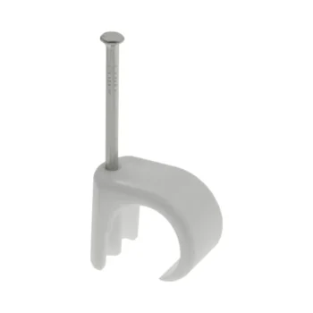 Unicrimp QRC3 5mm White Cable Clips