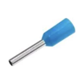 Various Suppliers CE0.75F 0.75mm x 8mm Cords End Terminals Blue (French) - Pack of 100