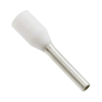 Wago CE0.75G 0.75mm x 8mm Cords End Terminals White (German) - Pack of 100