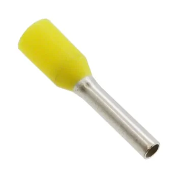 Wago CE1.0G 1.00mm x 8mm Cords End Terminals Yellow (German) - Pack of 100