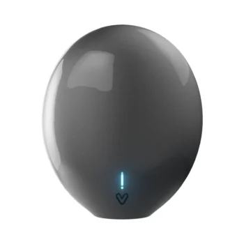 Velair EHDPMS002 Pebble Mini Plug&Play Hand Dryer - Silver 1