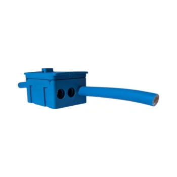 WCED WTB5-BL Single Pole 100A Terminal Block - Blue 2