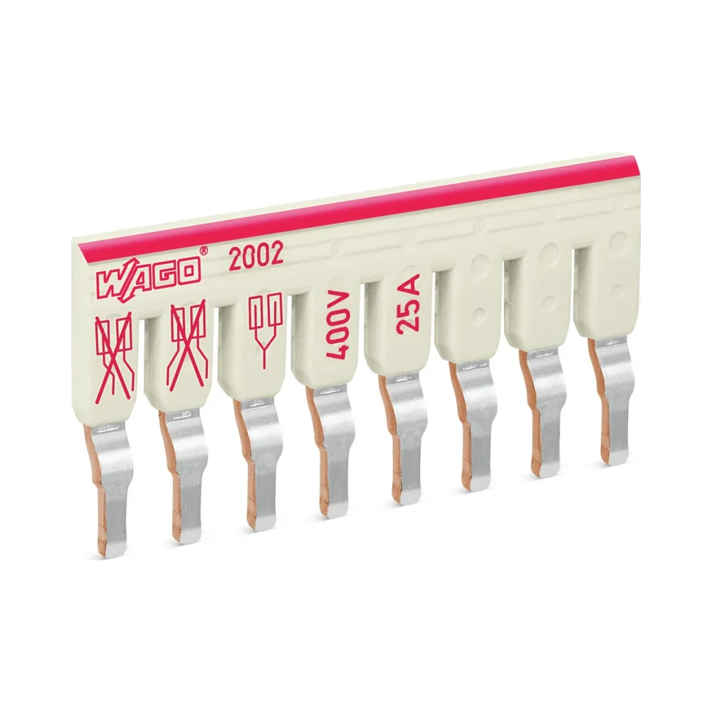 Wago 2002-478 Staggered Jumper 8 Way Insulated Grey - Pack of 1 1 Wago 2002-478 Wago 2002-478 Staggered Jumper 8 Way Insulated Grey - Pack of 1 1