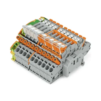 Wago 2007-8873 Wago 2007 Compact Terminal Block for Current and Voltage Transformers - 6 mm² Multicoloured 1
