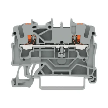 Wago 2202-1201 Wago 2202-1201 Din Rail Terminal Block Push-In Cage Clamp 1