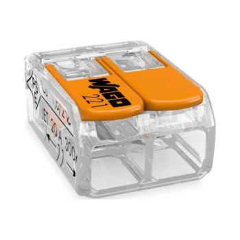 Wago 221-412 2 Way Lever Connector - Pack of 100