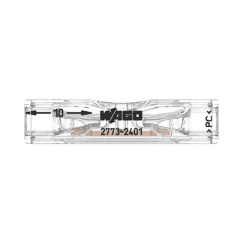 Wago 2773-2401 2773-2401 Wago Push Wire Inline Splicing Connector 4mm - Pack of 100 2