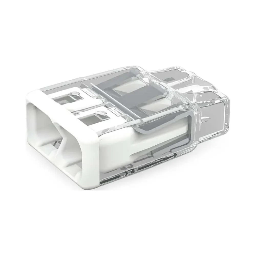 Wago 2773-402 Push Wire Connector 2 Way 4mm - Pack of 120 2 Wago 2773-402 2773-402 Wago Push Wire Connector 2 Way 4mm - Pack of 120 2