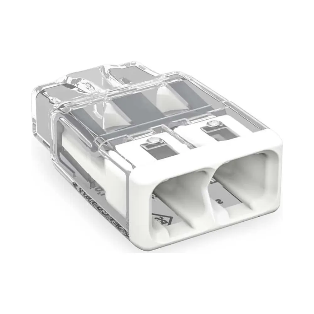 Wago 2773-402 Push Wire Connector 2 Way 4mm - Pack of 120 1 Wago 2773-402 2773-402 Wago Push Wire Connector 2 Way 4mm - Pack of 120 1