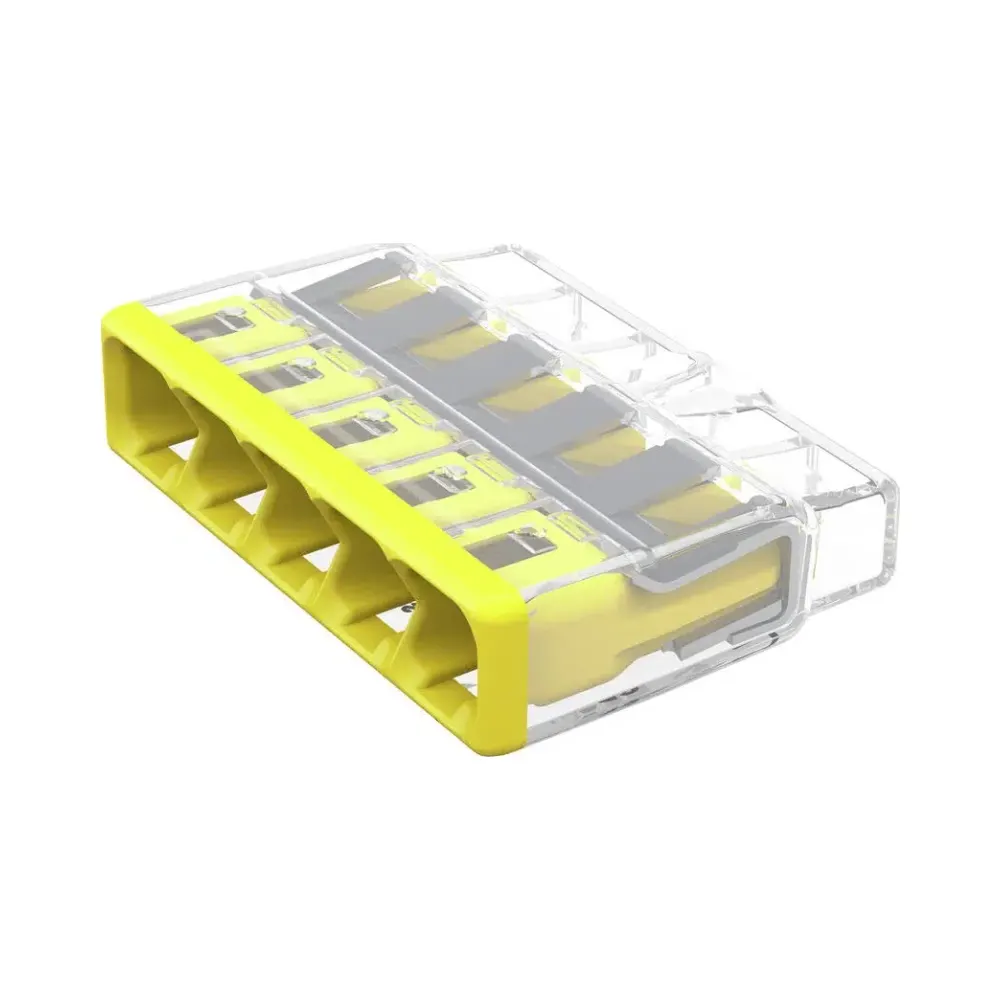 Wago 2773-405 Push Wire Connector 5 Way 4mm - Pack of 60 2 Wago 2773-405 2773-405 Wago Push Wire Connector 5 Way 4mm - Pack of 60 2