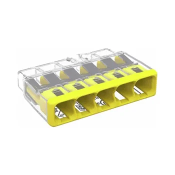 Wago 2773-405 2773-405 Wago Push Wire Connector 5 Way 4mm - Pack of 60 1