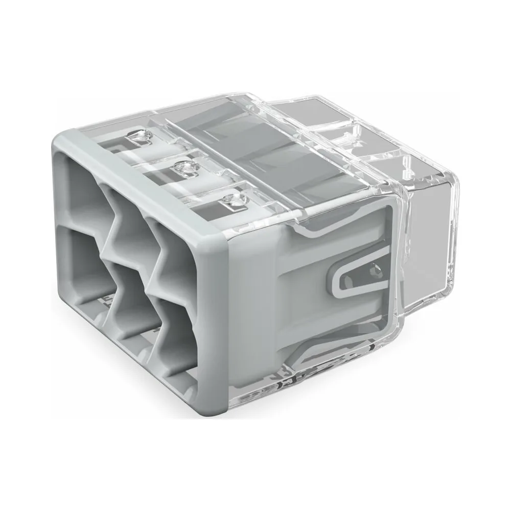 Wago 2773-406 Push Wire Connector 6 Way 4mm - Pack of 50 2 Wago 2773-406 2773-406 Wago Push Wire Connector 6 Way 4mm - Pack of 50 2