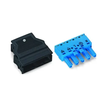 Wago 770-1105/022-000 Wago WINSTA® MIDI Socket with Strain Relief Housing 5-Pole 1