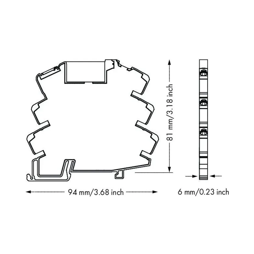 Wago 857-724 Solid-State Relay Module - 3A Grey - 24V DC Input - 0-24V DC Output 5 Wago 857-724 Wago 857 Solid-State Relay Module - 3A Grey - 24V DC Input - 0-24V DC Output 5