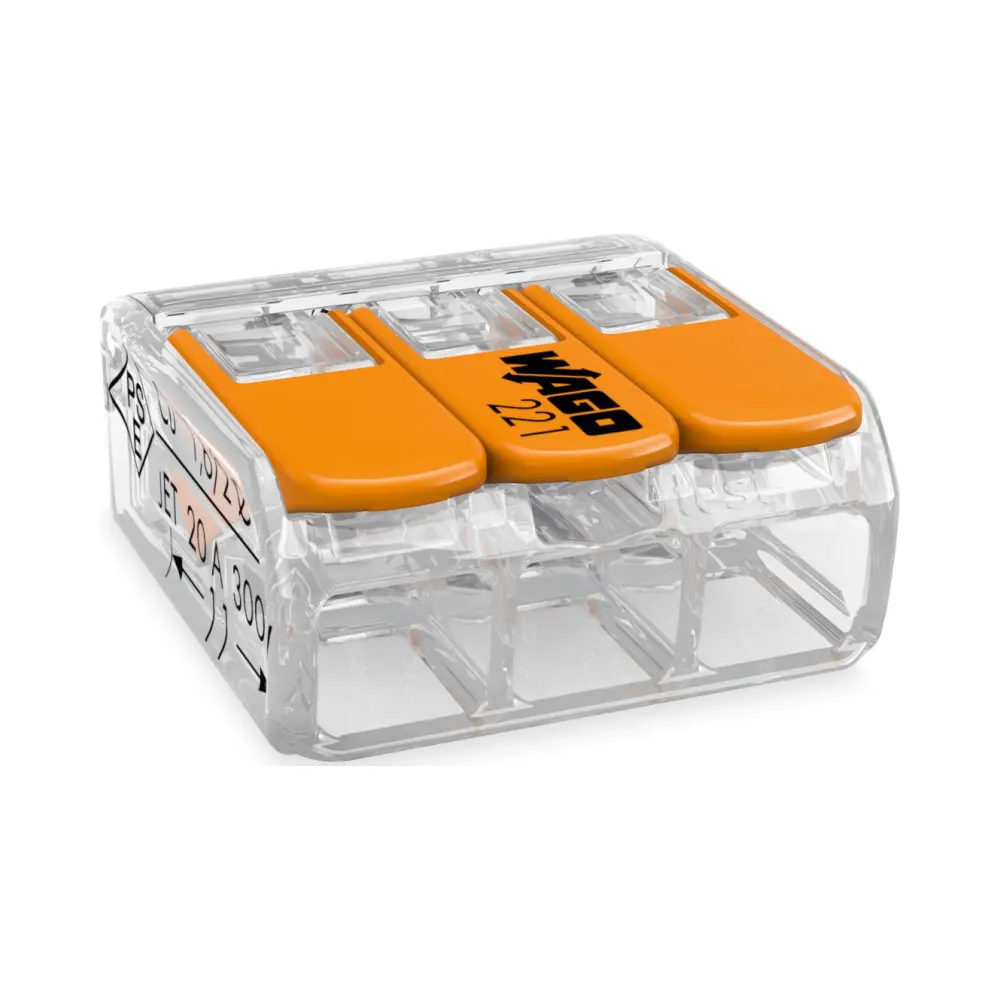 Wago 887-1046 221 Series Installation Box 887-1046 3 Wago 60281155 Wago 221 Series Installation Box 60281155 3