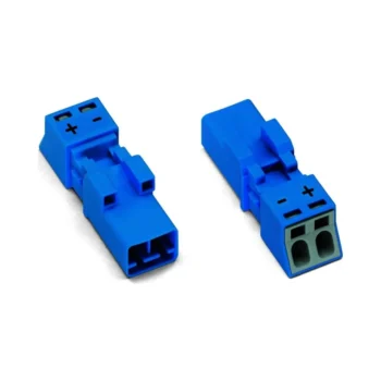 Wago 890-1112 Wago Plug 2-pole Cod. I 1.50 mm² - Blue 1