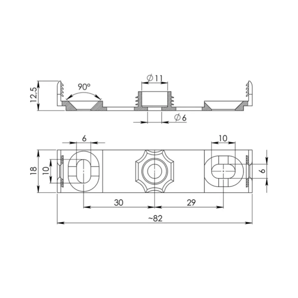 Wiska | 10060581 | COMBI 308 | Junction Box | Black | Empty 4 Wiska 10060581 COMBI 308 Junction Box (Black) 4