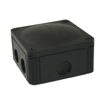 Wiska 10060648 COMBI® 607 Black Junction Box