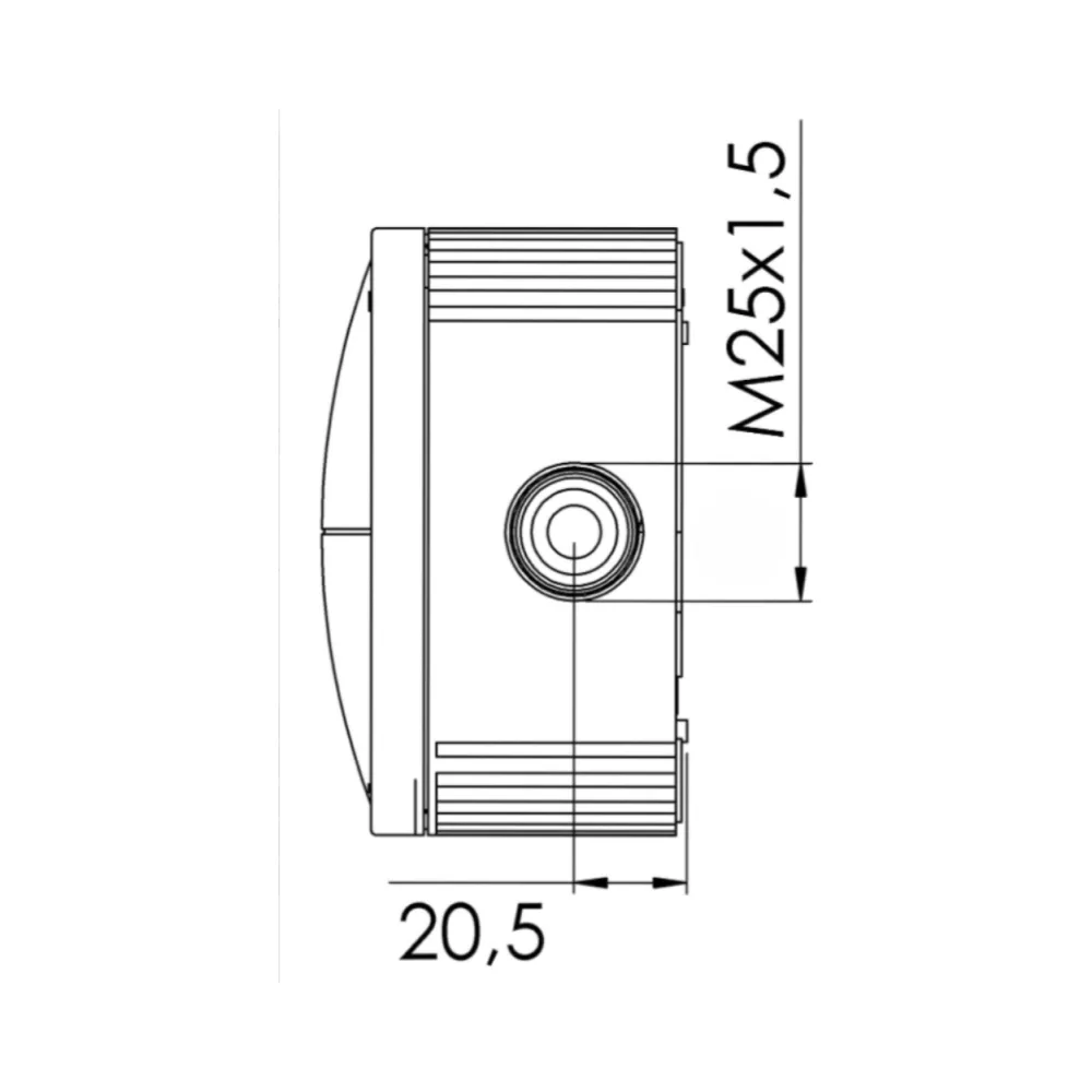 Wiska 10061779 Combi 607/5 Black Junction Box With Terminals 2 Wiska 10061779 Black Combi 6075 Junction Box With Terminals
