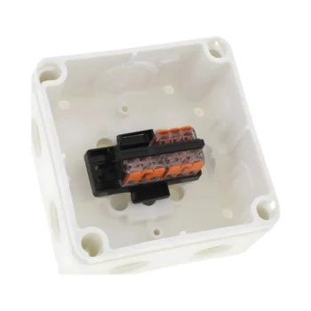 Wiska 10109675 Combi 407 White Junction Box with Wago