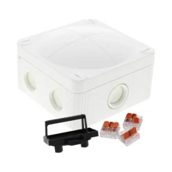 Wiska 10109675 Combi 407 White Junction Box with Wago