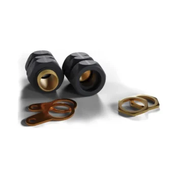 Wiska 10112392 ShieldGLAND Standard M25 IP68 Cable Gland - Pack of 2