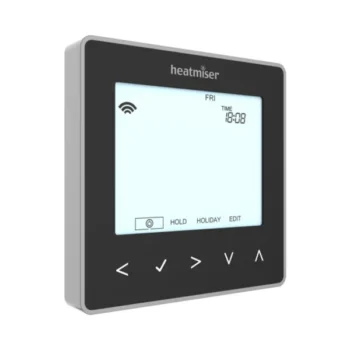 Heatmiser neoStat-hwV2B Heatmiser neoStat-hw V2 - Hot Water Programmer - Black 1