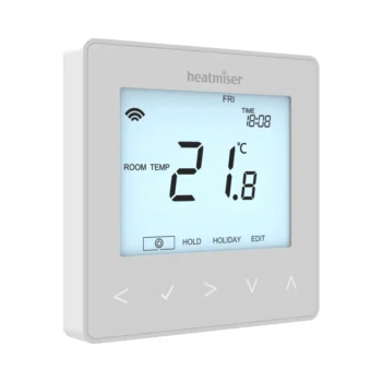 Heatmiser neoStat12vW Heatmiser neoStat 12v V2 - Programmable Thermostat - White