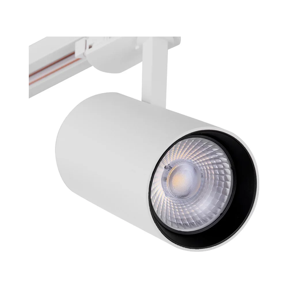 Saxby ColtLED Track Head - Matt White - 34W 4000K Cool White 3 Saxby 101635 Saxby ColtLED Track Head - Matt White - 34W 4000K Cool White 2