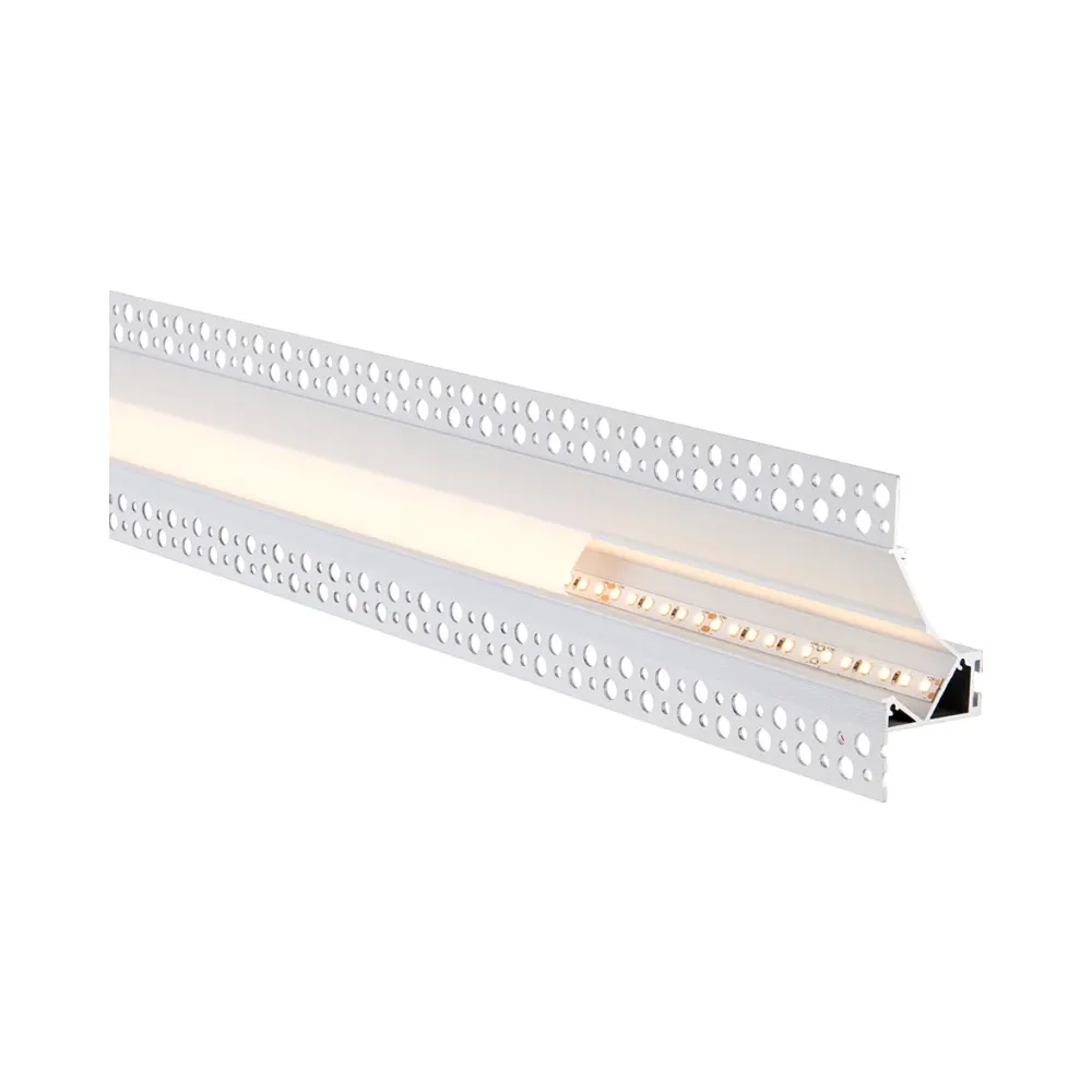 Saxby Rigel Plaster-in Wall Washer Aluminium Profile/Extrusion - 2m White 3 Saxby 102667 Saxby Rigel Plaster-in Wall Washer Aluminium Profile/Extrusion - 2m White 3