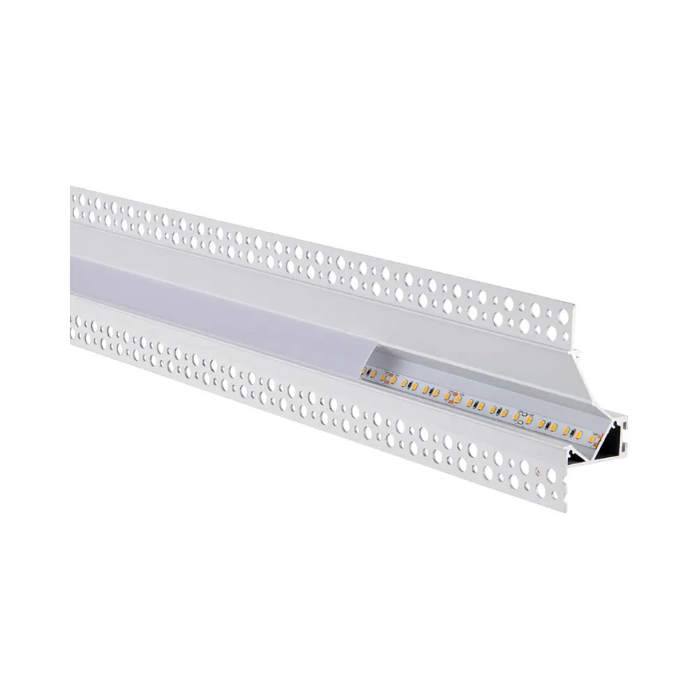 Saxby Rigel Plaster-in Wall Washer Aluminium Profile/Extrusion - 2m White 4 Saxby 102667 Saxby Rigel Plaster-in Wall Washer Aluminium Profile/Extrusion - 2m White 4