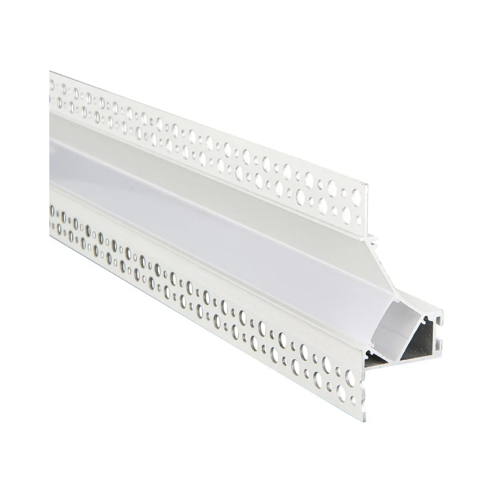 Saxby Rigel Plaster-in Wall Washer Aluminium Profile/Extrusion - 2m White 1 Saxby 102667 Saxby Rigel Plaster-in Wall Washer Aluminium Profile/Extrusion - 2m White 1