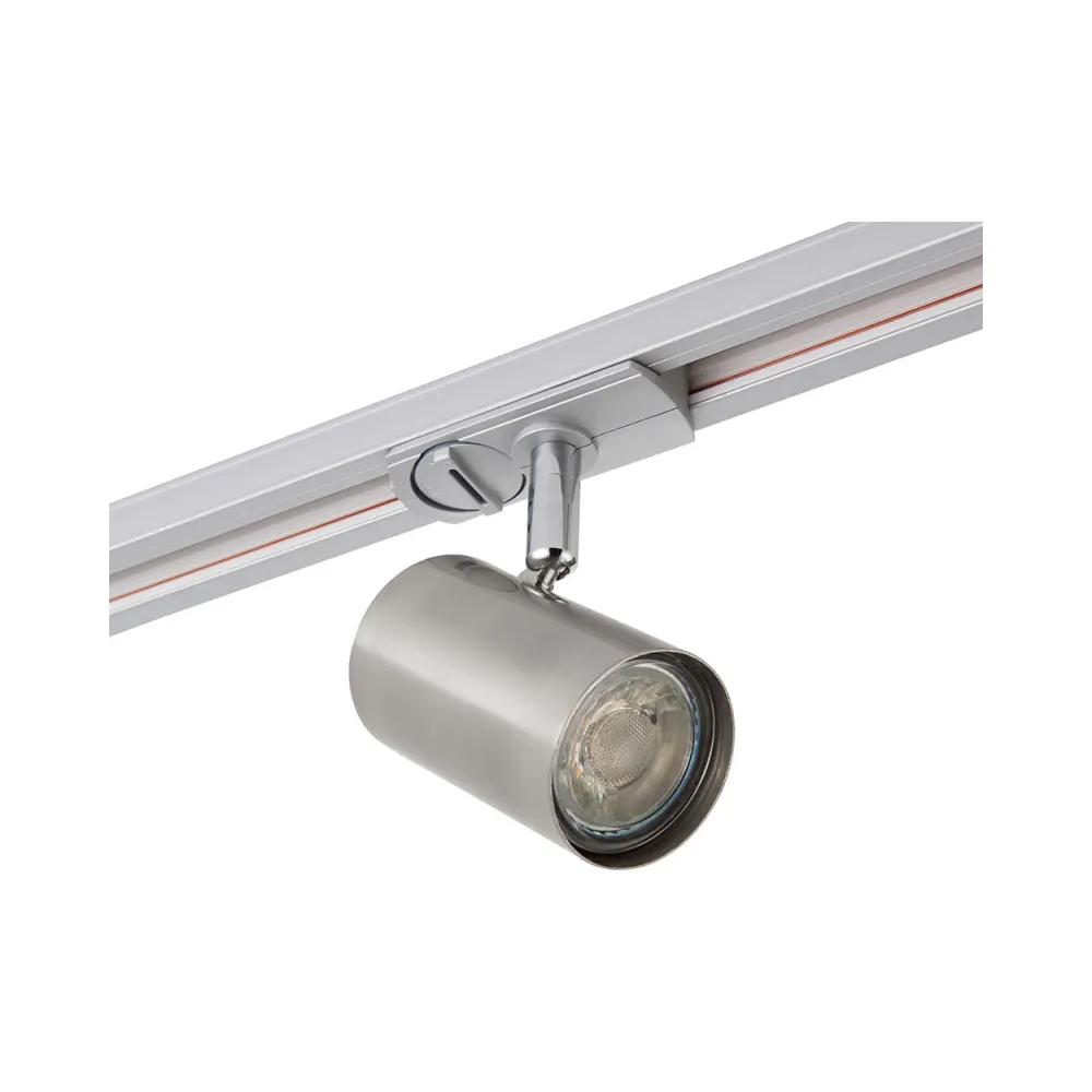 Saxby Arezzo GU10 Track Head 7W - Satin Chrome 2 Saxby 103849 Saxby Arezzo GU10 Track Head 7W - Satin Chrome 2